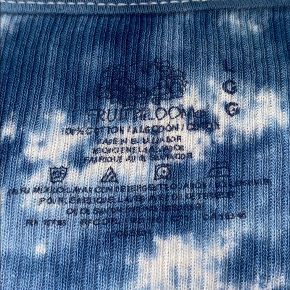 FRUIT OF THE LOOM hand dyed long tank - Picture 4 of 4